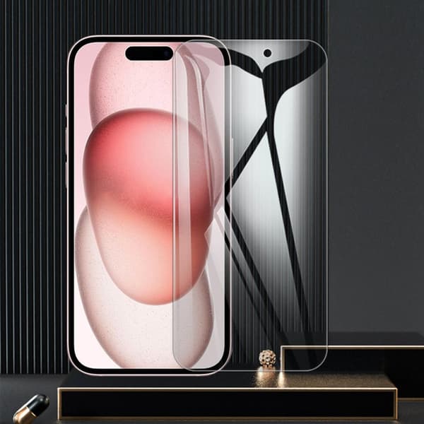Telefonens privatlivsskærmbeskytter linsebeskytter iPhone 15 Pro
