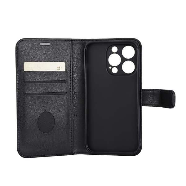 Mobildeksel Strålingsbeskyttelse PU MagS RFID Svart - iPhone 15 Pro
