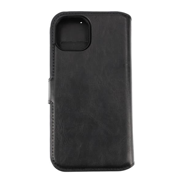 iPhone 15 Plånboksfodral Magnet Rvelon - Svart