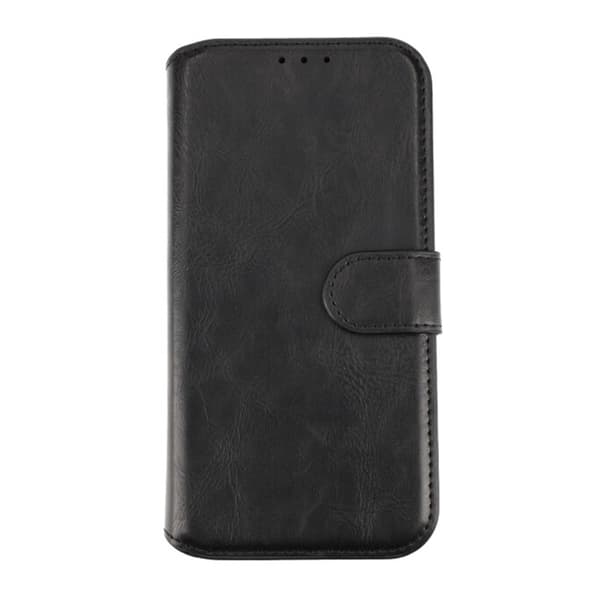 iPhone 15 Plånboksfodral Magnet Rvelon - Svart