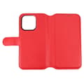 Pikkukuva 7 / 10: iPhone 15 Pro Plånboksfodral Magnet Rvelon - Röd