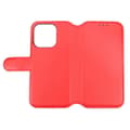 Pikkukuva 5 / 8: iPhone 15 Pro Plånboksfodral Läder Rvelon - Röd