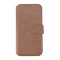 Pikkukuva 2 / 11: iPhone 15 Pro Plånboksfodral Läder Rvelon - Brun