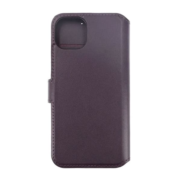 iPhone 15 Plånboksfodral Läder Rvelon - Lila