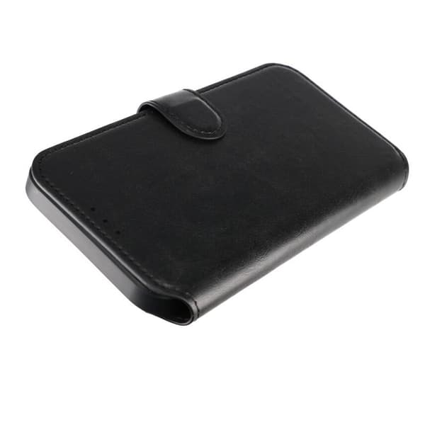 iPhone 15 Pro Max Plånboksfodral Extra Kortfack Rvelon - Svart