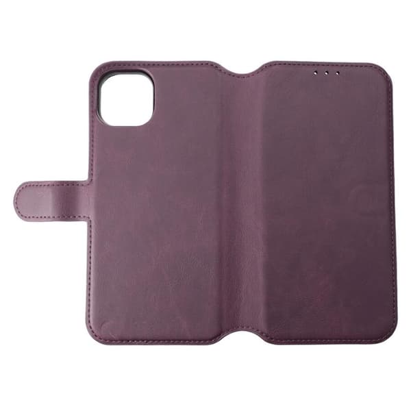 iPhone 15 Plus Plånboksfodral Magnet Rvelon - Lila