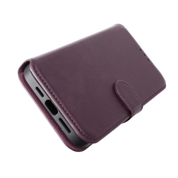 iPhone 15 Plus Plånboksfodral Magnet Rvelon - Lila