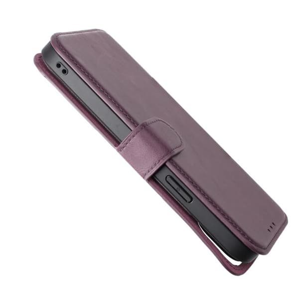 iPhone 15 Plus Plånboksfodral Magnet Rvelon - Lila