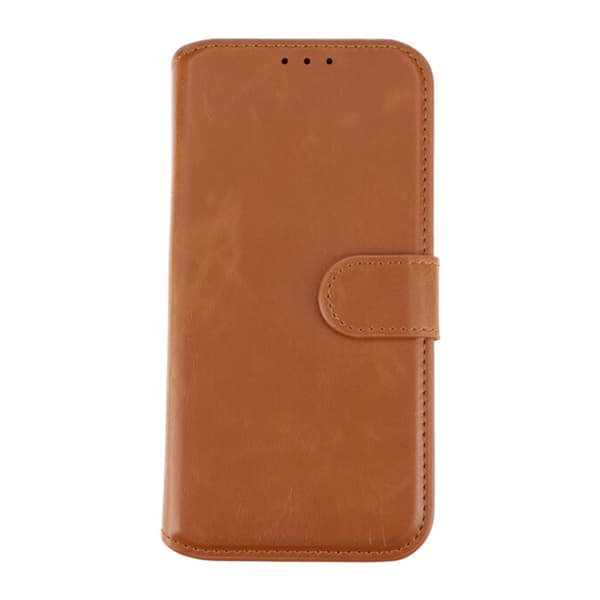 iPhone 15 Pro Plånboksfodral Magnet Rvelon - Brun
