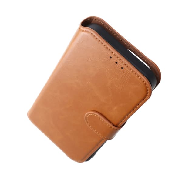 iPhone 15 Pro Max Plånboksfodral Magnet Rvelon - Brun