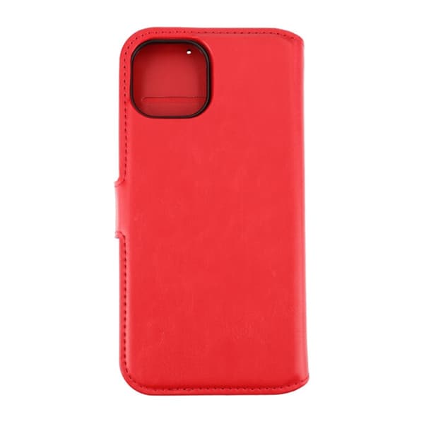 iPhone 15 Plånboksfodral Magnet Rvelon - Röd