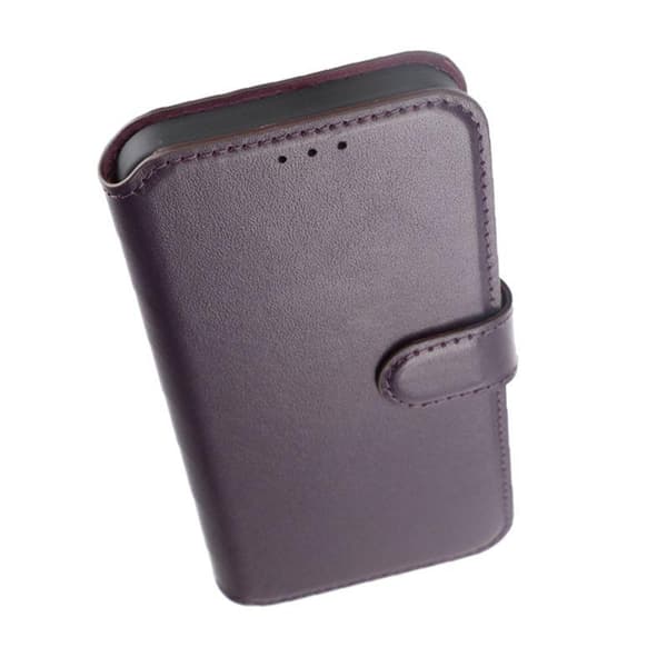iPhone 15 Pro Max Plånboksfodral Läder Rvelon - Lila