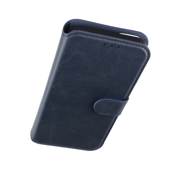 iPhone 15 Plus Plånboksfodral Magnet Rvelon - Blå