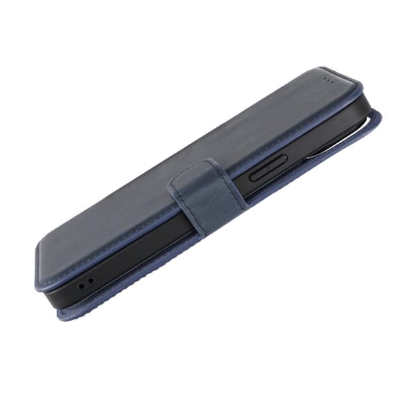 iPhone 15 Plus Plånboksfodral Magnet Rvelon - Blå