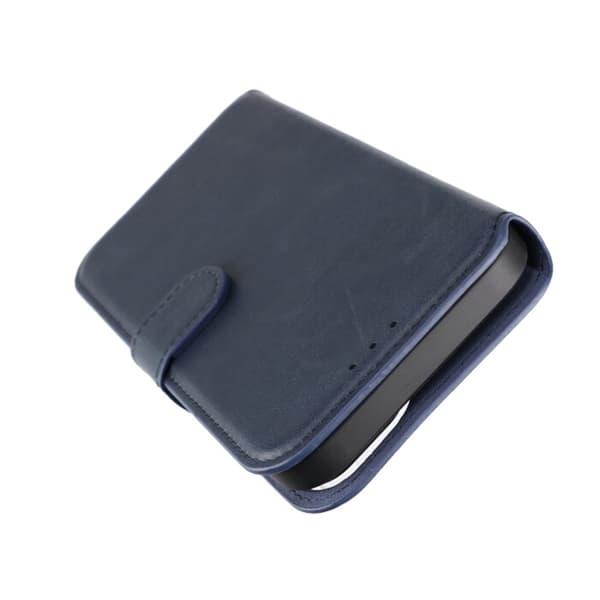 iPhone 15 Plus Plånboksfodral Magnet Rvelon - Blå