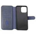 Pikkukuva 6 / 11: iPhone 15 Pro Max Plånboksfodral Magnet Rvelon - Blå