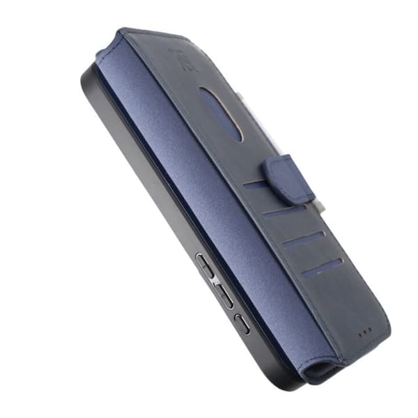 iPhone 15 Pro Max Plånboksfodral Magnet Rvelon - Blå