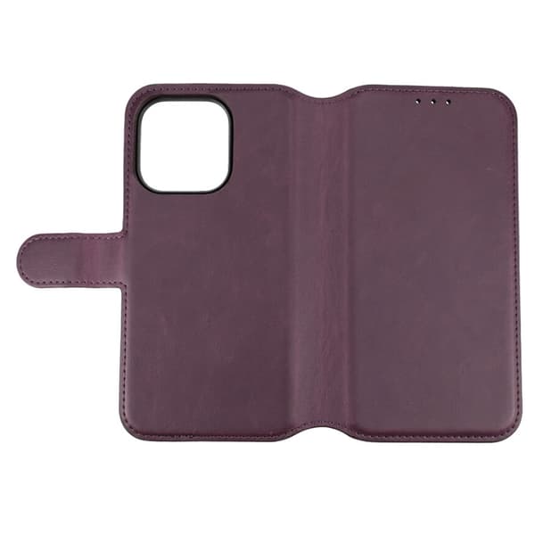 iPhone 15 Pro Plånboksfodral Magnet Rvelon - Lila