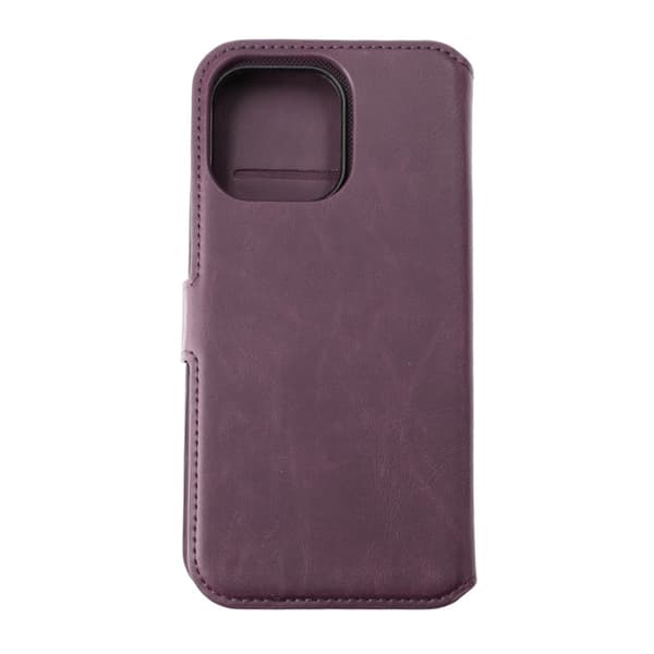 iPhone 15 Ultra Plånboksfodral Magnet Rvelon - Lila