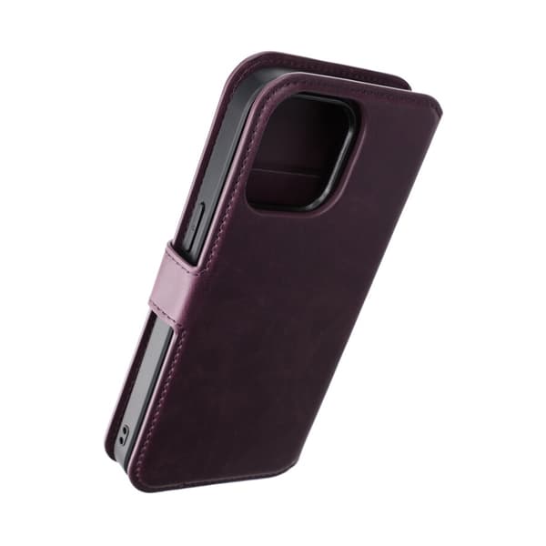 iPhone 15 Ultra Plånboksfodral Magnet Rvelon - Lila