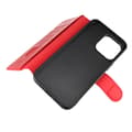 Pikkukuva 7 / 10: iPhone 15 Pro Max Plånboksfodral Extra Kortfack Rvelon - Röd