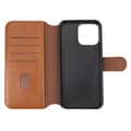 Pikkukuva 4 / 11: iPhone 15 Pro Max Plånboksfodral Extra Kortfack Rvelon - Brun