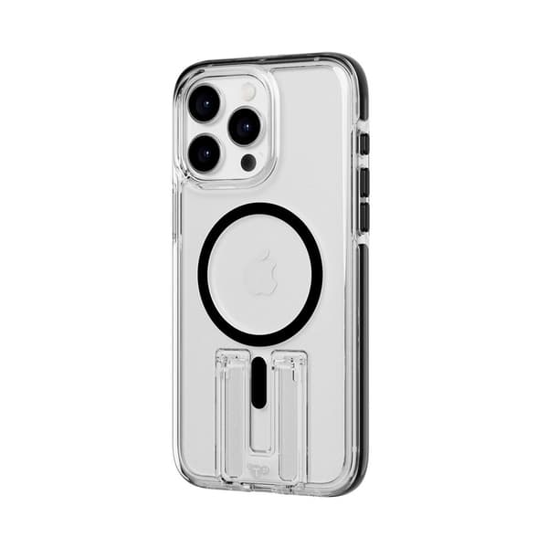 Tech21 iPhone 15 Pro Kuori Evo Crystal Kick MagSafe Clear/Black