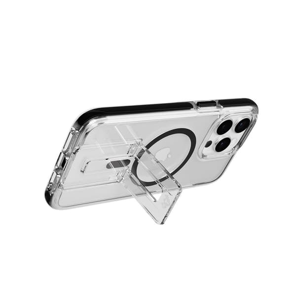 Tech21 iPhone 15 Pro Kuori Evo Crystal Kick MagSafe Clear/Black