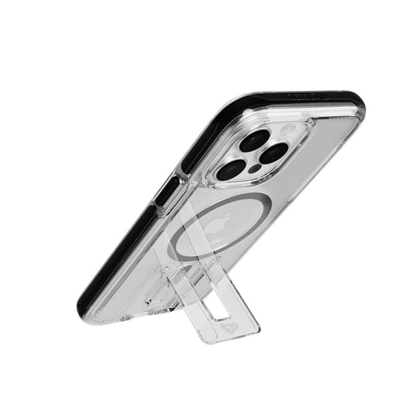 Tech21 iPhone 15 Pro Kuori Evo Crystal Kick MagSafe Clear/Black