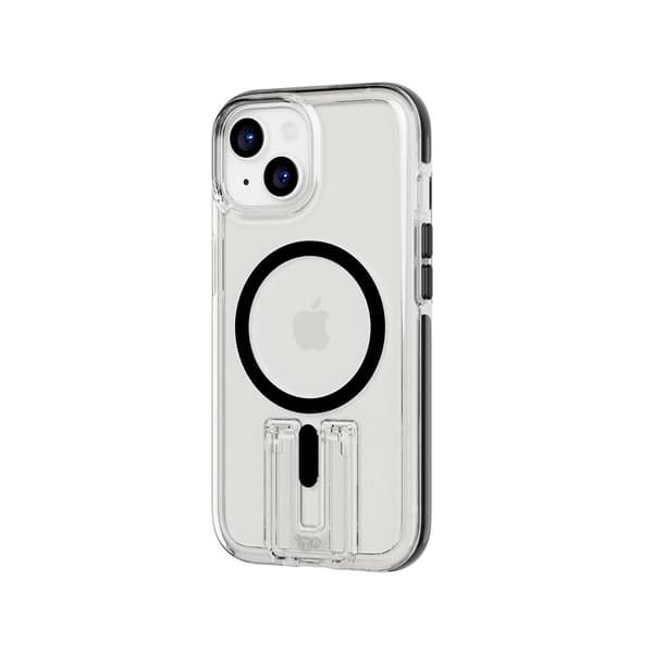 Tech21 iPhone 15 Plus Kuori Evo Crystal Kick MagSafe Clear/Black