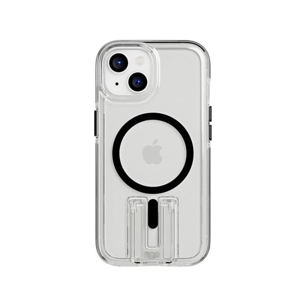 Tech21 iPhone 13/14/15 Skal Evo Crystal Kick MagSafe Clear/Black