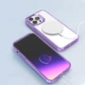 Pikkukuva 5 / 5: SKALO iPhone 15 Pro Väri Puskurin Magnet Suojakuori - Sininen