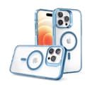 Pikkukuva 1 / 5: SKALO iPhone 15 Pro Väri Puskurin Magnet Suojakuori - Sininen