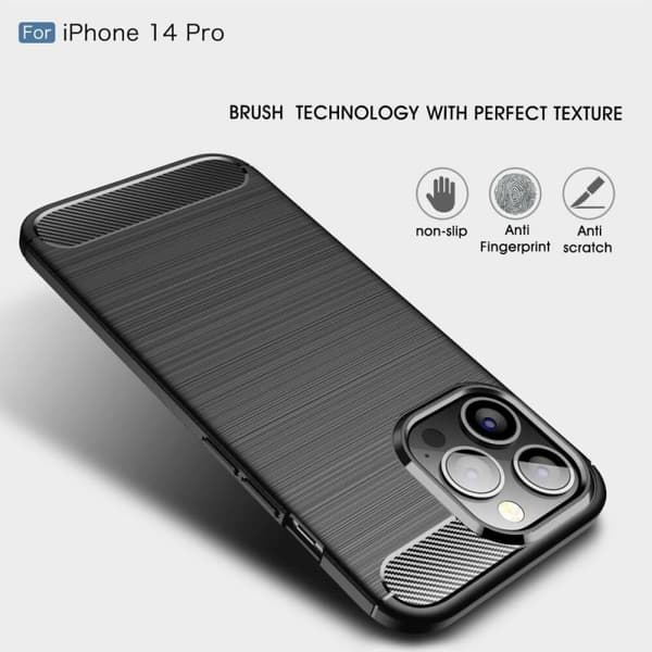 iPhone 15 Pro Max Stöttåligt Skal SlimCarbon