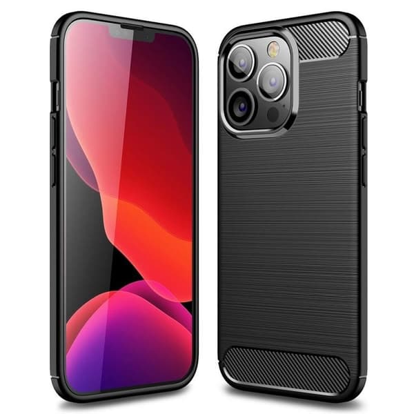 iPhone 15 Pro Max Stöttåligt Skal SlimCarbon