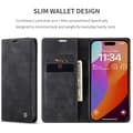 Miniatyrbillede 2 af 6: iPhone 15 Pro Max Elegant Flipfodral CaseMe 3-FACK