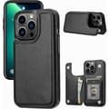Miniatyrbillede 2 af 9: iPhone 15 Pro Max Shockproof Cover Kortholder 3-SLOT Flippr