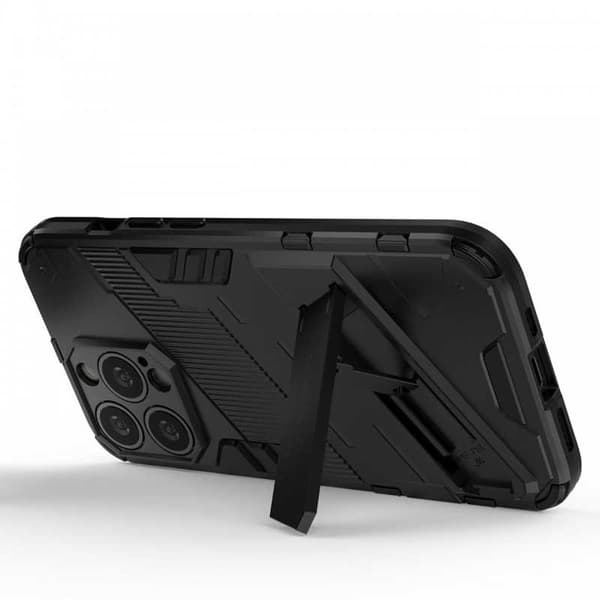 iPhone 15 Pro Max Stöttåligt Skal med Kickstand ThinArmor V2