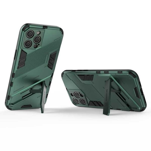 iPhone 15 Pro Max Stöttåligt Skal med Kickstand ThinArmor V2