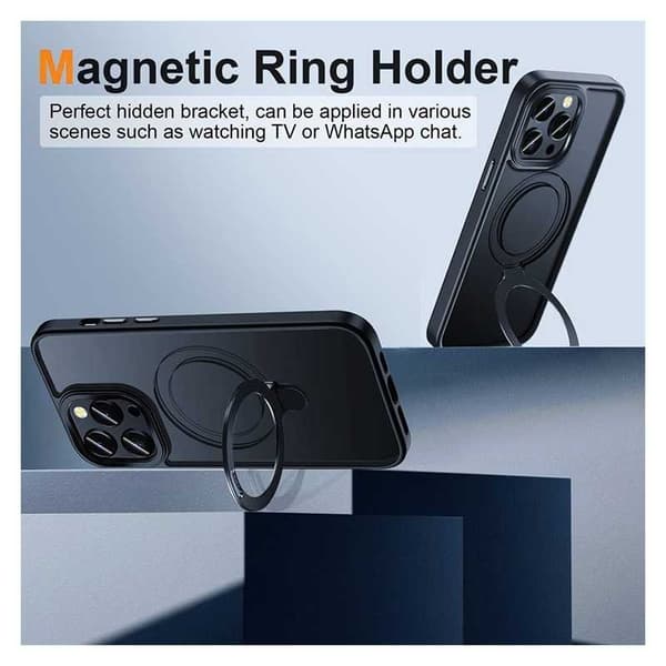 iPhone 14 Pro stødsikkert Magsafe-cover med Kickstand Nordcell™