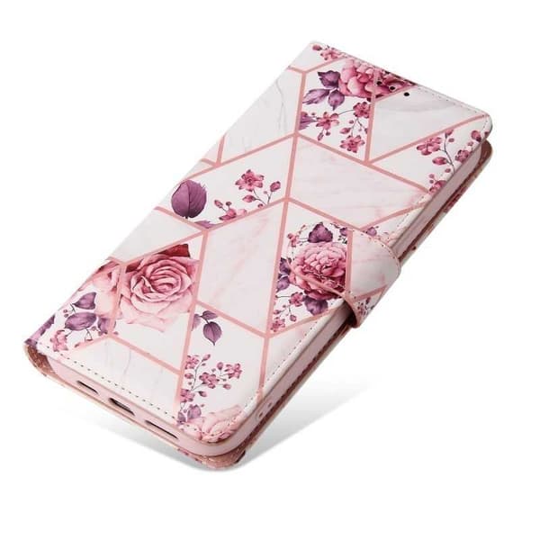 iPhone 14 Pro Trendikäs lompakkokotelo Sparkle 4-FACK