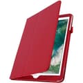 Miniatyrbild 1 av 4: Housse Etui Clapet - AVIZAR - iPad 9.7 (2017) - Röd - Mjuk - Ställfunktion