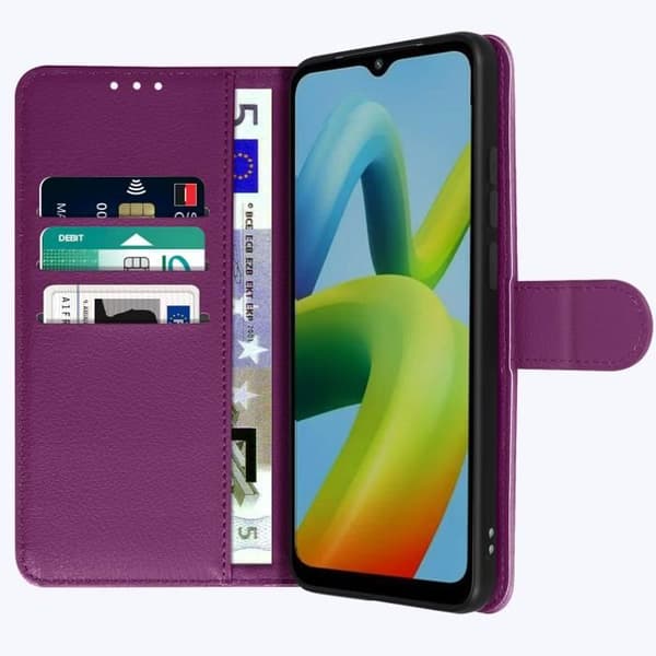 Xiaomi Redmi A1 Fodral - AVIZAR - Videosupport - Lila