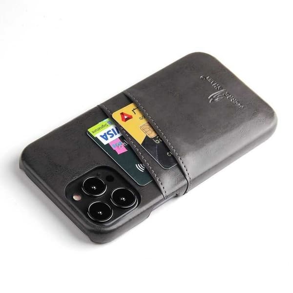 iPhone 15 Pro Skal Korthållare Retro