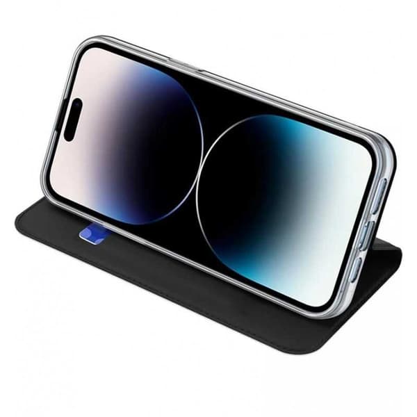 iPhone 15 Pro Dux Ducis Flipfodral Skin Pro med Kortfack