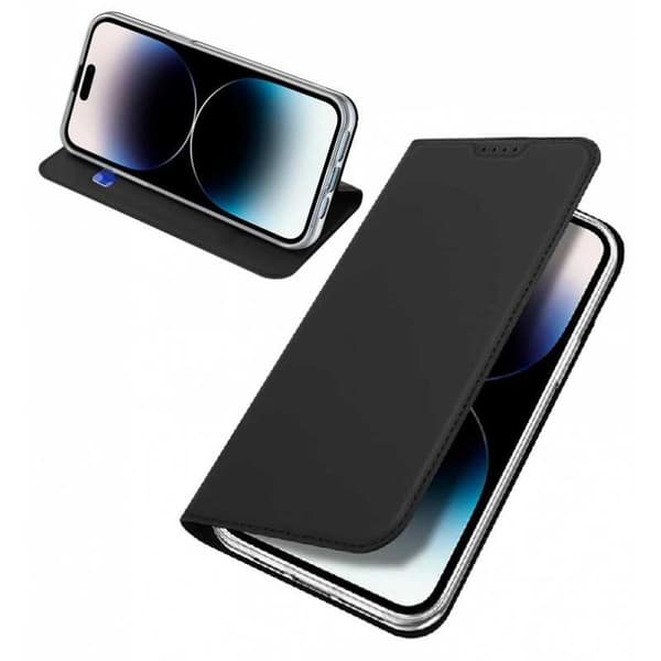 iPhone 15 Pro Dux Ducis Flipfodral Skin Pro med Kortfack