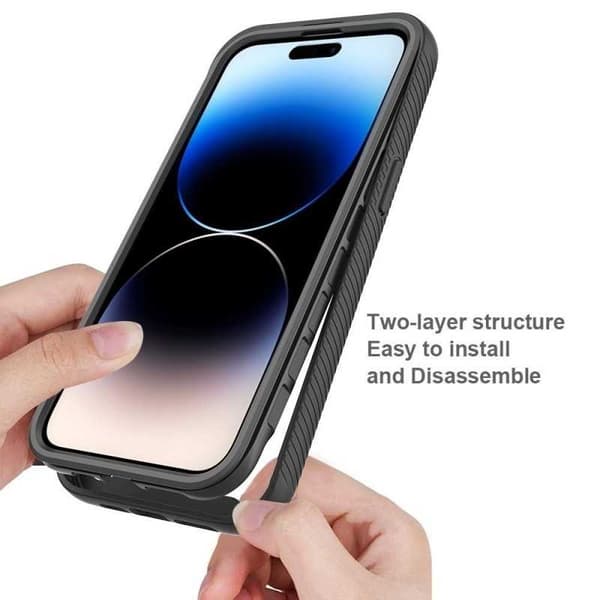 iPhone 15 Pro Heltäckande Skal Tech-Protect Defense 360