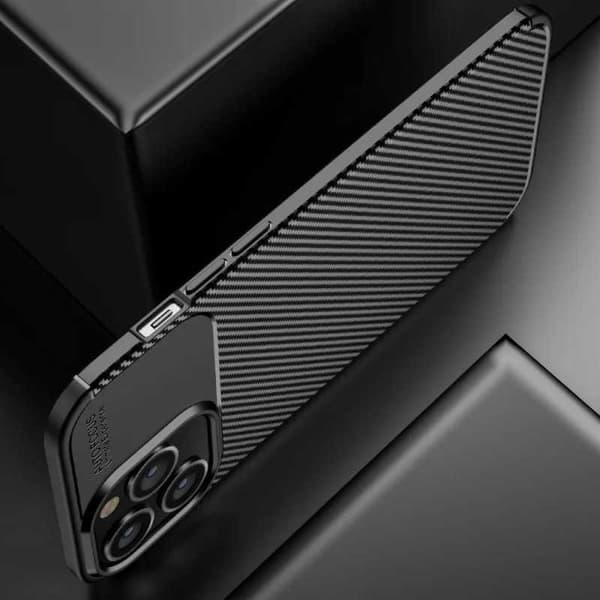 iPhone 15 Pro Shockproof Slim Cover FullCarbon V4