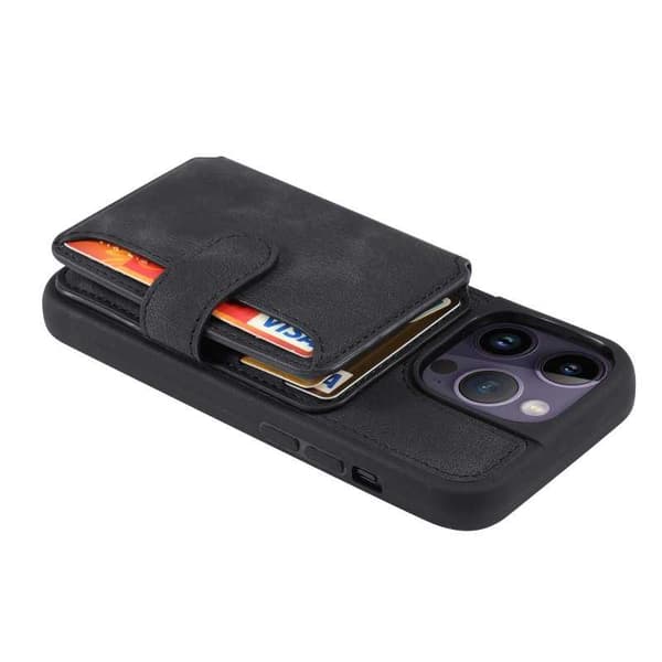 iPhone 15 Pro Stöttåligt Premium Skal RFID 7-FACK Solid V6 Nordcell™