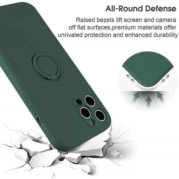iPhone 15 Pro Støtsikker deksel med CamShield ringholder